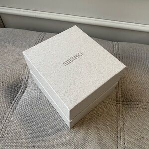 Seiko White Storage Box